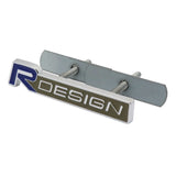Volvo R Design Logo Metal Car Front Hood Grille Emblem Bagde Sticker Decal