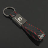 For Volkswagen VW Logo R Santana GTI Jetta Tiguan Golf POLO Passat B5 B6 Bora CC Car Keychain Pendant Auto Key Chain Key Holder Decoration