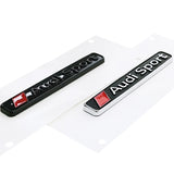 Audi Sport ABS Car Trunk Sticker Emblem Badge Decal