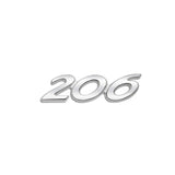 Peugeot 206 207 208 301 307 308 2008 3008 4008 5008 ABS Car Rear Sticker Trunk Letter Emblem Badge Decal