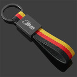 Audi S3 S4 S5 S6 S7 S8 Car Logo Metal  Key Chain Holder Keyring Pendant