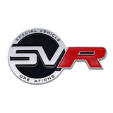Land Rover SVR Logo ABS Car Rear Sticker Decal Auto Body Side Emblem Badge
