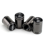 4pcs Lincoln Logo Car Tire Valve Caps