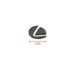 Carbon Fibre Car Steering Wheel Badge Sticker for Lexus