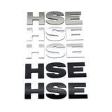 Land Rover HSE V6 V8 Logo ABS Car Rear Sticker Decal Emblem Badge