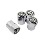 4PCS Mercedes Benz AMG Car Tire Valve Covers Caps