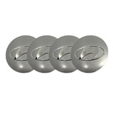 4pcs/set 60mm 65mm Hyundai Car Wheel Center Hub Caps Sticker Decal