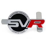 Land Rover SVR Logo Metal Car Front Grille Emblem Badge Rear Sticker Decal