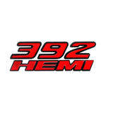 Dodge 345 392 HEMI Metal Car Rear Sticker Auto Side Emblem Badge Decal