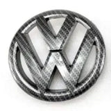 Auto Accessories 130mm Car Front Grille Center Badge 100mm Rear Trunk Emblem for Volkswagen VW Jetta MK6 2011-2014 5C6853601