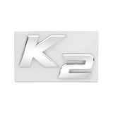 KIA K2 K3 K4 K5 KX7 Metal Car Rear Sticker Trunk Emblem Badge Decal