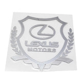 Lexus Shield Car Rear Sticker Auto Window Emblem Badge Decal