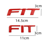 Car Sticker FIT Logo Rear Trunk Emblem Badge Decals for Civic Accord CRV HRV Dio Fit Jazz City Odyssey Freed XRV Acty BRV