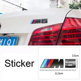 BMW M3 M5 Logo Car Front Grille Emblem Badge Rear Sticker