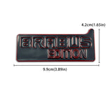 Mercedes Benz Brabus Metal Car Rear Emblem Decal Trunk Badge Sticker