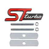 Ford ST Turbo Metal Car Front Grille Emblem Badge Decal