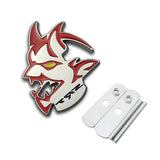 1PC Dodge Demon SRT Metal Car Front Grille Emblem Badge