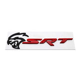 Dodge SRT Car Rear Sticker Auto Side Emblem Badge Decal