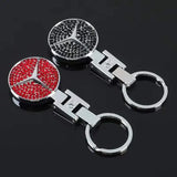 Mercedes Benz Diamond Car Key Chain Keychain