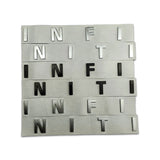 Infiniti Letter Metal Car Rear Sticker Emblem Badge Decal