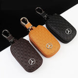 Mercedes Benz PU Leather Car Key Wallet Key Case Cover Bag