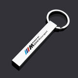 BMW M Power Metal Car Keychain Key Ring Holder Pendant