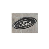 58x22mm Ford Aluminum Alloy Car Steering Wheel Cover Sticker Decal