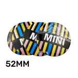 4pcs/set 52mm MINI Cooper Car Wheel Center Hub Cap Sticker Decal