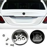 60mm Mercedes Benz Brabus Car Rear Middle Modified Badge Emblem