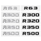 Mercedes Benz R63 R300 R320 R350 R500 ABS Car Rear Sticker
