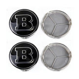 75mm Mercedes Benz Brabus Car Wheel Hub Caps Center Cover