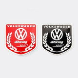 Volkswagen VW Logo Aluminum Alloy Car Body Sticker Nameplate Rear Emblem Badge Decal
