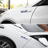 Hyundai Blue Drive Logo Car Rear Sticker Decal Trunk Emblem Badge