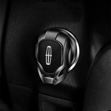 Lincoln Iron Man Metal Car Engine One-click Start Stop Button Cover
