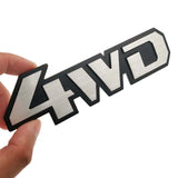 Jeep 4x4 4WD Logo Alloy Car Body Side Sticker Decal Trunk Emblem Badge