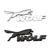 Ford Wolf Logo Metal Car Front Grille Emblem Trunk Badge Sticker Decal