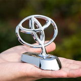 Toyota TRD Angle Wings Metal Car Front Hood Bonnet Sticker Emblem Badge
