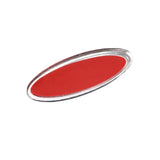 58x22mm Ford Aluminum Alloy Car Steering Wheel Cover Sticker Decal