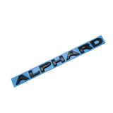 Car Sticker for Alphard Executive Lounge Vellfire V6 Rear Trunk Badges ABS Chrome Auto Refitting Decoration Accessories