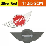 ABS Car Styling for Mini Cooper Hood Emblem Sticker Refit Replacement Front Head Accessories