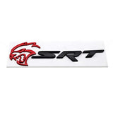 Dodge SRT Car Rear Sticker Auto Side Emblem Badge Decal