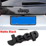 Jeep Logo ABS Car Rear Sticker Decal Letters Trunk Emblem Badge