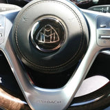 52mm 59mm 73mm Mercedes Benz Maybach Aluminium Alloy Car Steering Wheel Sticker Emblem Badge