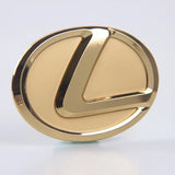 64mm/74mm Car Steering Wheel Center Emblem Chrome Badge Sticker for Lexus