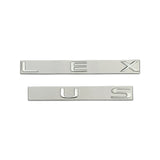 Metal Car Letters Rear Trunk Badge Emblem Sticker for IS200 IS300 IS250 IS350 ES200 ES240 ES250 ES260 ES300 ES350 RX300 RX350