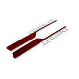 Audi Turbo Sline ABS Car Fender Emblem Sticker Badge Side Decals