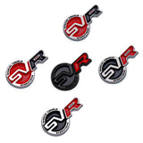 2x1.2cm Land Rover SVR Metal Car Center Control Sticker Steering Wheel  Emblem Badge