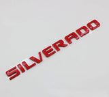 Chevrolet Silverado ABS Letter Car Rear Sticker Decal Trunk Emblem Badge