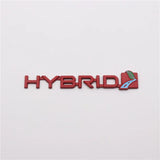 Car Trunk Rear Badge Sticker for Toyota HYBRID Logo RAV4 Reiz Aygo CHR Auris Rav4 Yaris Corolla Auto Decal Exterior Accessories
