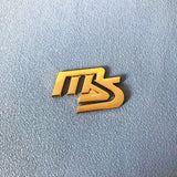 Mazda MS Logo Metal Car Rear Sticker Decal Auto Trunk Emblem Badge